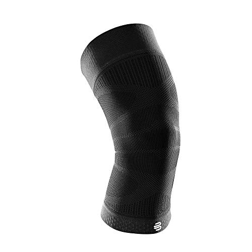 BAUERFEIND Sports Compression Knee Support Rodillera, Unisex-Adult, Negro, M