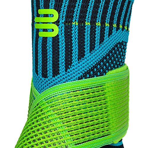 Bauerfeind Tobillera unisex"Ankle Support" 1 tobillera para deportes como fútbol, fitness o correr, no se dobla gracias a la tobillera tobillera (talla S), color azul