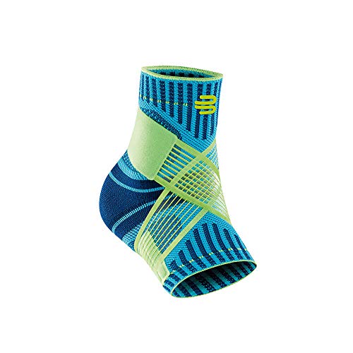 Bauerfeind Tobillera unisex"Ankle Support" 1 tobillera para deportes como fútbol, fitness o correr, no se dobla gracias a la tobillera tobillera (talla S), color azul