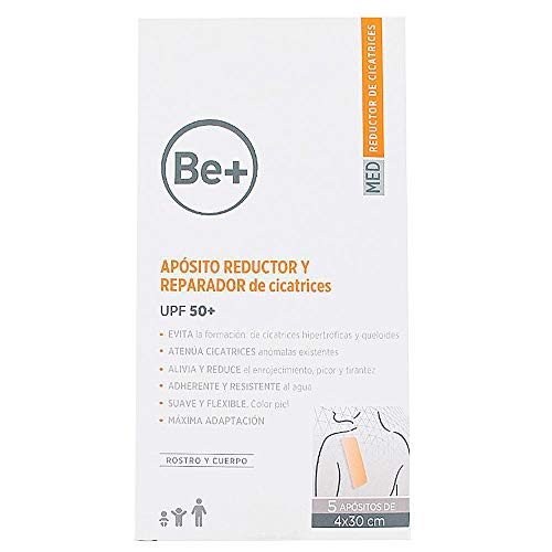 Be+ Be+ Aposito Reductor Y Reparador De Cicatrices 5 U 4 X 30 Cm 300 g