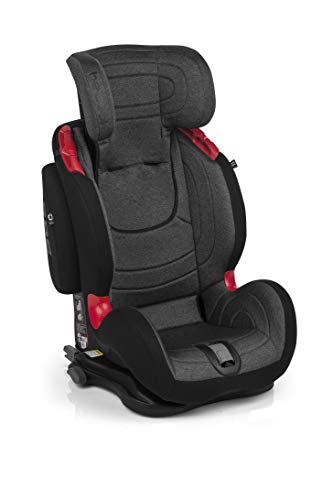 Be Cool Thunder Isofix Silla De Coche Grupo 1 2 3, De 9 A 36 Kg, Isofix, 4 Posiciones De Reclinado, Cabezal Y Arnés Ajustable