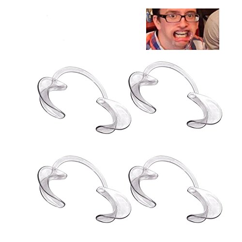 Beauneo 3pcs autoclave Dental dientes blanqueamiento labio y mejilla Retractor dentista abrebocas repeticion uso, S