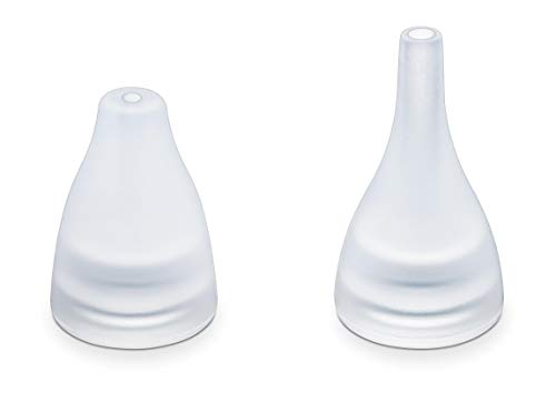 Beurer NA20 601.38 - Aspirador nasal, silencioso, elimina la secreción nasal líquida y rígida, para bebés y niños pequeños durante el tiempo de resfriado, color blanco