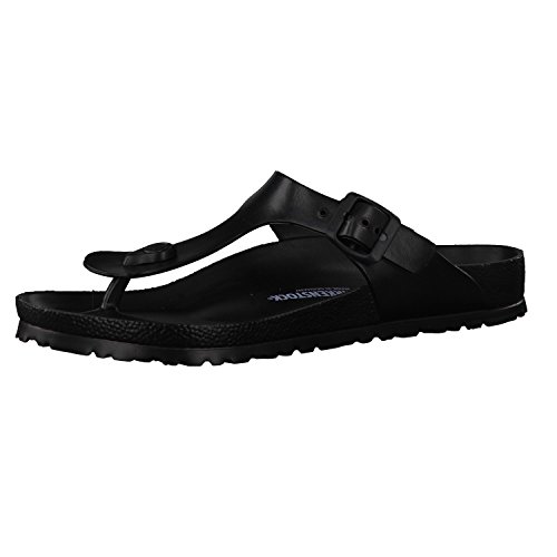 Birkenstock Mujeres Negro Gizeh EVA Sandalias-UK 5