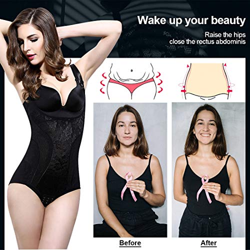 Body Shaping Flat Belly Slimming Lingerie Corsé sin Costuras, Fajas de una Pieza, Modela la Cintura y la Barriga para Sostener el Pecho, Correas Cómodas y un Diseño de Hebilla fácil de Usar