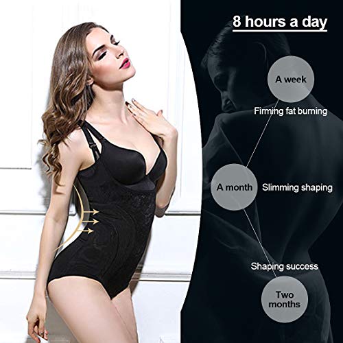 Body Shaping Flat Belly Slimming Lingerie Corsé sin Costuras, Fajas de una Pieza, Modela la Cintura y la Barriga para Sostener el Pecho, Correas Cómodas y un Diseño de Hebilla fácil de Usar