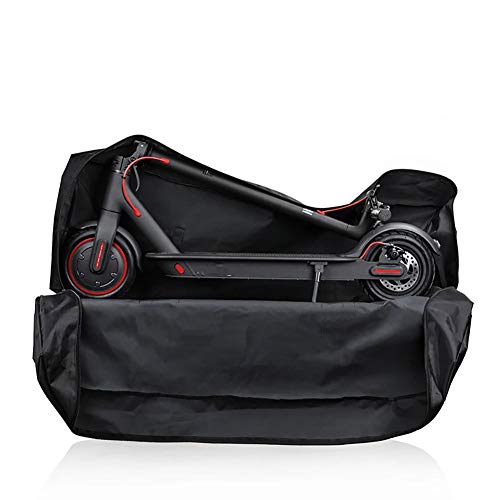 Bolsa de Almacenamiento para E-Scooter, Scooter E portátil Estuche de Transporte Transporte Scooter eléctrico Plegable Bolsa de Gran Capacidad para Xiaomi Scooter (Negro)