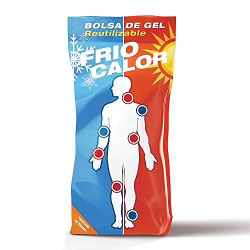 Bolsa de Gel Frío-calor Reutilizable Sport 13x27cm, Fabricado en España