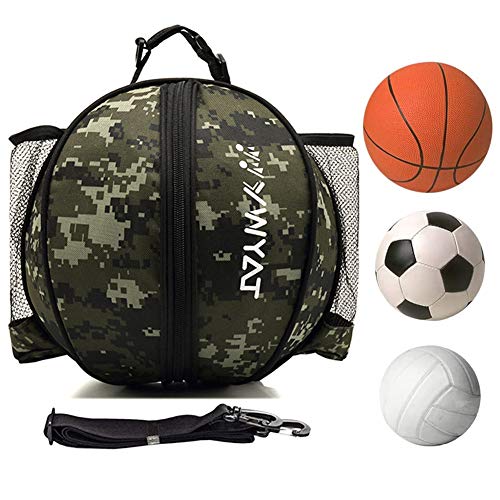 Bolsa de Pelota Impermeable para Baloncesto, Fútbol, Voleibol ect,Bolsa de Baloncesto portátil para Transportar balones de Voleibol de fútbol,Bolsa de Hombro para Deportes al Aire Libre