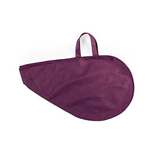 Bolsa o Funda jamonera con asa, (Lote 10 unidades), Funda jamón, Paletillas ibéricas, Utensilios de cocina, Regalos, Navidad (Burdeos)