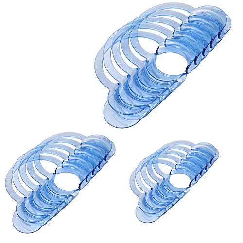 Bongles 15 Herramientas Piezas Abridor De Odontología Dental Cheek Retractor De Varios Tamaños Dental Abrebocas para Adultos Y Niños (5 Grande 5 Medio 5 Pequeño)