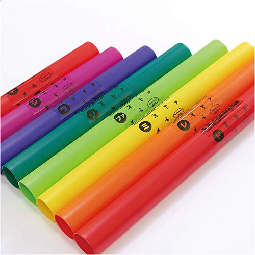 Boomwhackers BWDG - Tubos de percusión afinados, Escala diatónica C Mayor