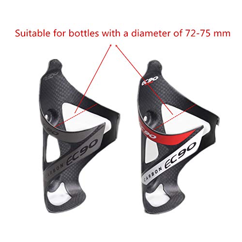 Botellero Bicicleta Portatile Portabidones Robusto Portabidon Bicicleta Carbono para Bicicletas Bicicletas De MontañA Y Sillas De Ruedas Gray,Free Size