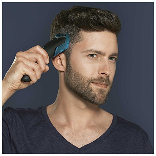 Braun Máquina Cortar Pelo Profesional, Cortapelos Hombre con 9 Ajustes de Longitud, HC 5010, Negro