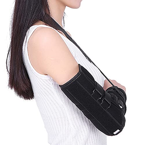 Brazo Sling Ajustable Transpirable Hombro Hombro Inmovilizador Médico Unisex Rotador Rotador Puño Codo Codo Soporte para dislocación Fractura Esguinces Rotas Fracturadas Huesos Hombres Mujeres