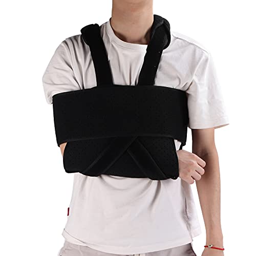 Brazo Sling Inmovilizador De Hombro Fractura De Brazo Postoperación Soporte De Brazo Roto, Para Desgarro De Hombro, Dislocación, Esguinces Y Distensiones Para Mujeres Y Hombres, Con Correas De Soporte