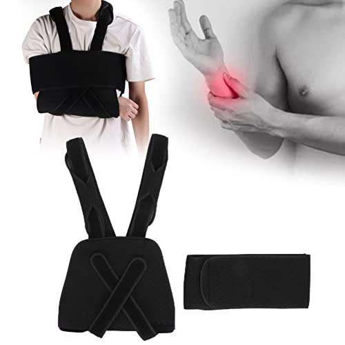 Brazo Sling Inmovilizador De Hombro Fractura De Brazo Postoperación Soporte De Brazo Roto, Para Desgarro De Hombro, Dislocación, Esguinces Y Distensiones Para Mujeres Y Hombres, Con Correas De Soporte