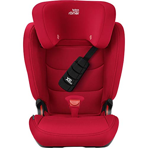 BRITAX RÖMER Silla Coche KIDFIX Z-LINE Protección Superior Frente a Impactos Frontales Niño de 15 a 36 kg Grupo 2/3 de 3,5 a 12 Años, Fire Red