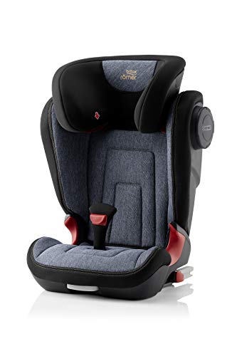 BRITAX RÖMER Silla Coche KIDFIX2 S con Protecciones Laterales Niño de 15 a 36 kg Grupo 2/3 de 3,5 a 12 Años, Blue Marble