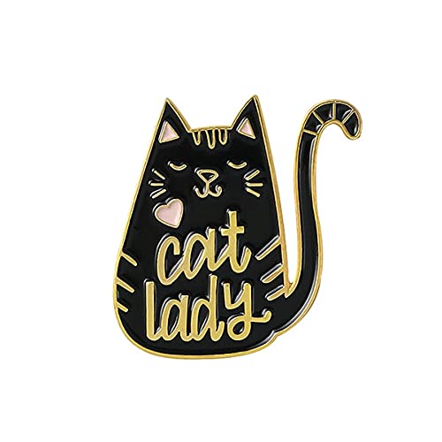 Broche para mascotas con diseño de gato y perro de Black Hundred para niños o niñas amadas que usan regalos de cumpleaños y vacaciones