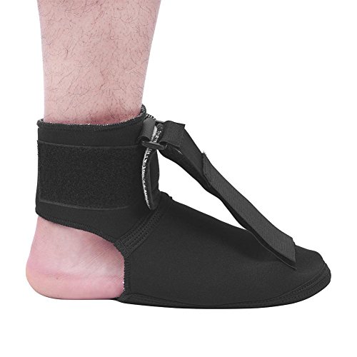 Brrnoo Fascitis Plantar Férulas nocturnas, aparatos ortopédicos Soporte para la caída del pie Soporte de Tobillo Corrector postural para Corrector de caída de pies Soporte de tendinitis de Aquiles(L)