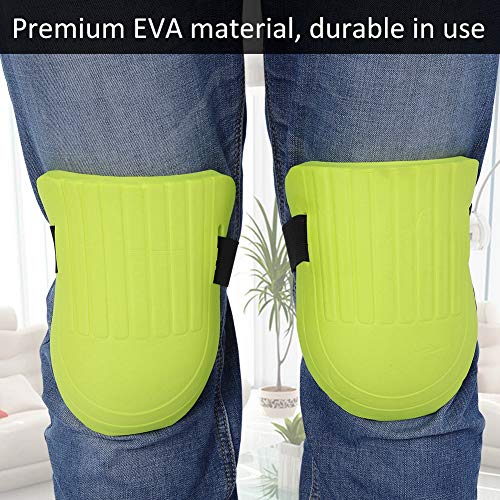 BYARSS Rodillera EVA Protector de Rodilla Cojín de Espuma Forro Interior Suave Protector de Rodilla Ajustable fácil para Uso en jardinería, Protector de Rodilla para Correr, Deportes, articulación