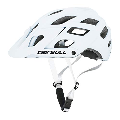 Cairbull Aerodinámica Casco de Bicicletta, Unisex Adulto, Ajustable 55-61 cm con Visera