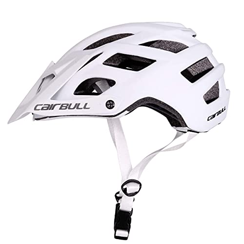 Cairbull Aerodinámica Casco de Bicicletta, Unisex Adulto, Ajustable 55-61 cm con Visera