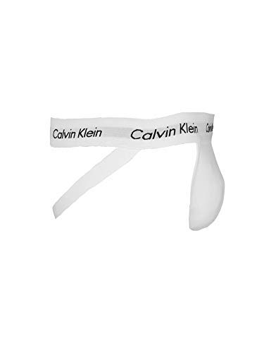 Calvin Klein 000NB1354A Bóxer, Blanco (White 100), S (Pack de 2) para Hombre