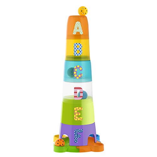 Chicco-60830 Súper Torre Apilable, Multicolor, Sin Talla (Artsana 13)