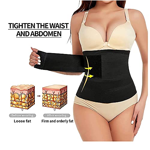 CHIYAM Mujer Faja Abdominal Adelgazante Waist Trainer, Adelgazante Cinturón Fitness Pérdida de Peso Quema de Grasa, Ajustable Ayuda a La Corrección Postural y Abdominal Faja Postparto