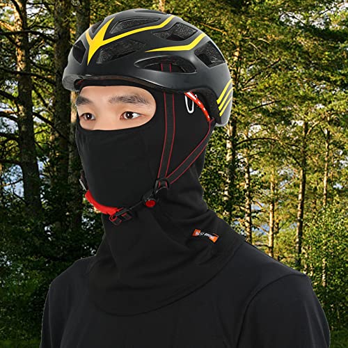 Ciclismo Esquí Correr Deporte Entrenamiento Protector Facial, Accesorio para Bicicleta, Sombrero Facial, Protector Facial Duradero con diseño de Malla Transpirable para la Cabeza, Cara, Cuello, Calor