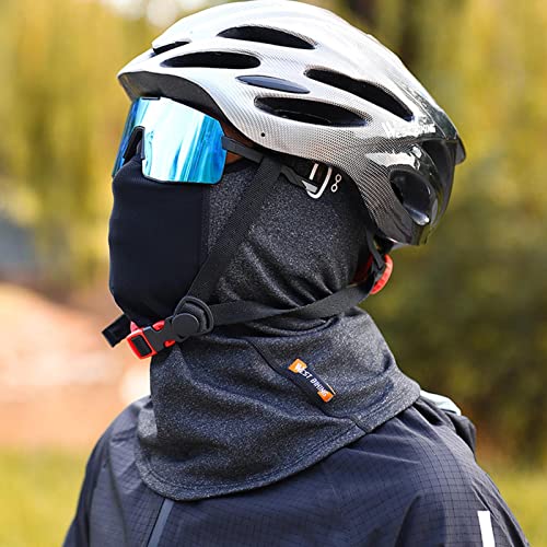 Ciclismo Esquí Correr Deporte Entrenamiento Protector facial, Accesorio para bicicleta, Sombrero facial, Protector facial Duradero con diseño de malla transpirable para la cabeza, Cara, cuello, calor