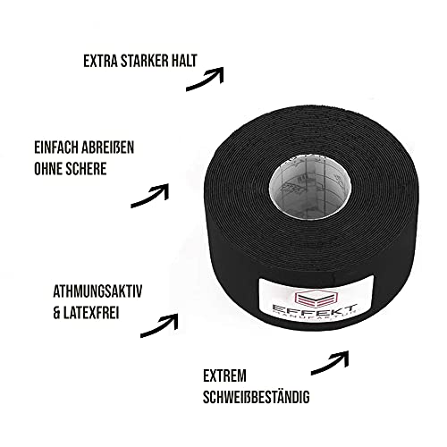 Cinta kinesiológica original con instrucciones (idioma español no garantizado) para deportes y medicina