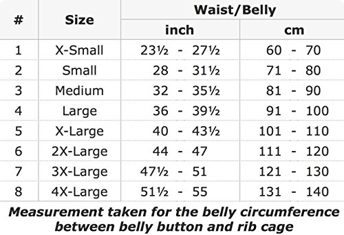 Cinturón elástico transpirable postoperatorio abdominal 24cm / Faja postparto y postoperatorio/Apoyo de los músculos abdominales y lumbosacro/Unisex/Small Negro