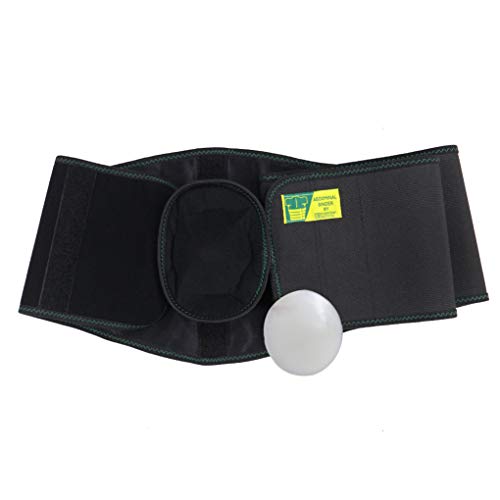 Cinturón Ergonómico para Hernia Umbilical por Everyday Medical I Faja Abdominal para Soporte de Hernias Ombligo con Almohadilla de Compresión I Soporte para Hernia Ventral para Hombres y Mujeres - S/M