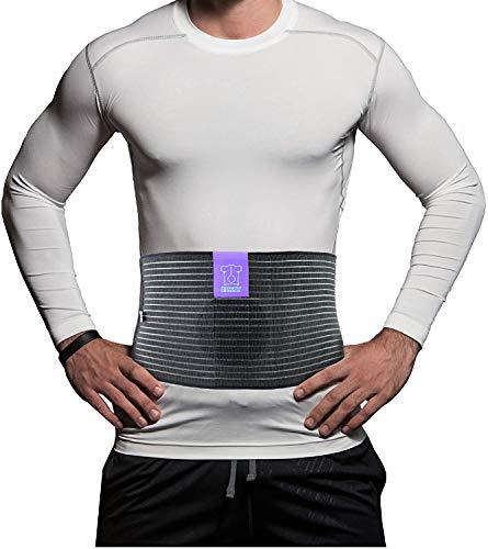 Cinturón para Hernia Umbilical por Everyday Medical I Faja Abdominal para el Soporte de Hernia de Ombligo con Almohadilla de Compresión I Soporte para Hernia Ventral para Hombre y Mujer I XXL/2XL