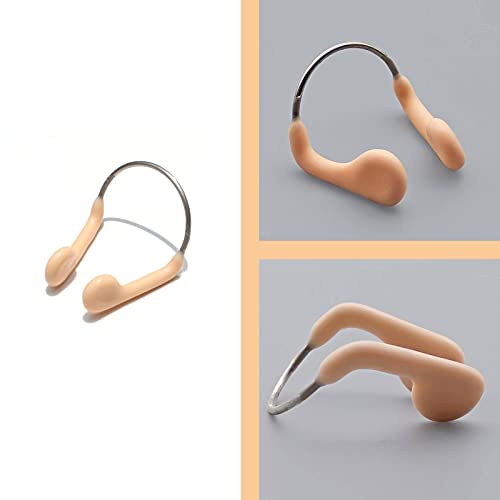 Clip Nasal para Principiantes Clip Nasal Ajustable para Nadar Clip De Nariz De NatacióN Unisex Evite Que La NatacióN Se Ahogue con El Agua, Pinza Nasal Universal, Adecuada para Principiantes