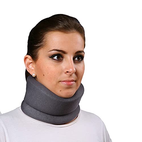 Collarín cervical blando- Emo (Color gris) talla s (38 cm)