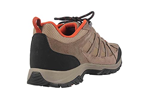 Columbia Redmond III Waterproof, Zapatillas para Caminar Hombre, Siena Oscuro, 42 EU