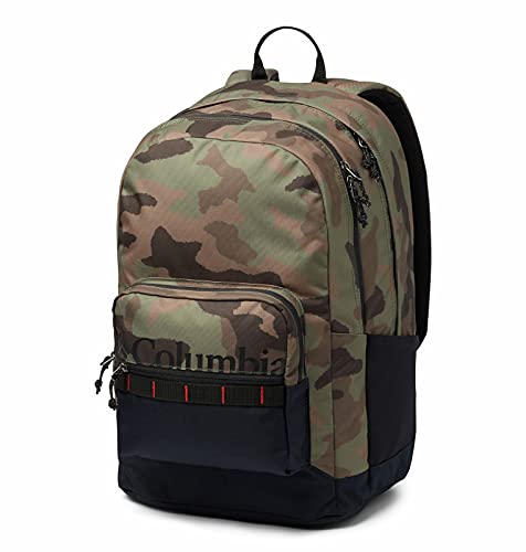 Columbia Zigzag 30 L Mochila, Color: Verde/Negro (Cypress Camo/Black), Art. No. 1890041