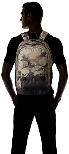 Columbia Zigzag 30 L Mochila, Color: Verde/Negro (Cypress Camo/Black), Art. No. 1890041