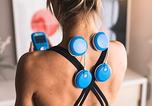 Compex Wireless Fit 5.0 Electroestimulador, Unisex, Azul