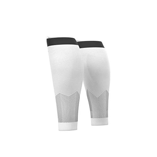 COMPRESSPORT R2V2 Manga de compresión, Unisex Adulto, Blanco, T4