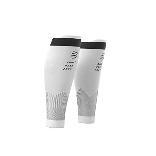 COMPRESSPORT R2V2 Manga de compresión, Unisex Adulto, Blanco, T4