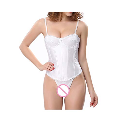 Correas de Espagueti Ajustables para Mujer Bustier Corset Lace Suave Ultra-Lift Lencería de Espalda Baja