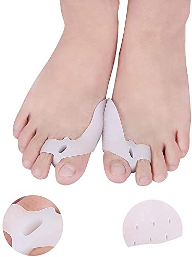 Corrector de Juanetes, Hallux Valgus Corrector Kit para Aliviar el Alisador del Dedo Gordo, Bola de Masaje de Pies para Sastres Hallux Valgus, Dedos Superpuestos, Articulación del Dedo Gordo