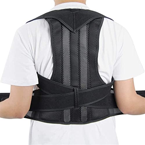 Corrector de postura de espalda completa, soporte de espalda transpirable para hombres, mujeres, corsé lumbar, cinturón de espalda para alivio de jorobado adolescente, mala postura, cifosis, etc.