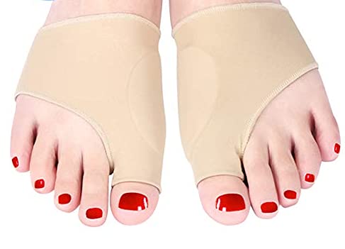 Corrector Haofy Hallux Valgus,Separador de dedos para uso diurno y nocturno, soporte para protector de manga de bursitis ortopédica para hombres y mujeres, ayuda a reducir el dolor de pie