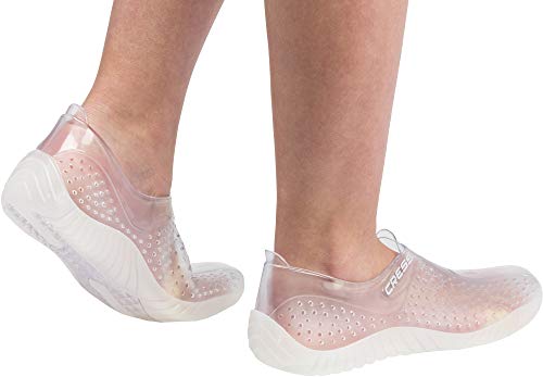 Cressi Water Shoes Escarpines, Unisex Adulto, Claro (Transparente), 38 EU